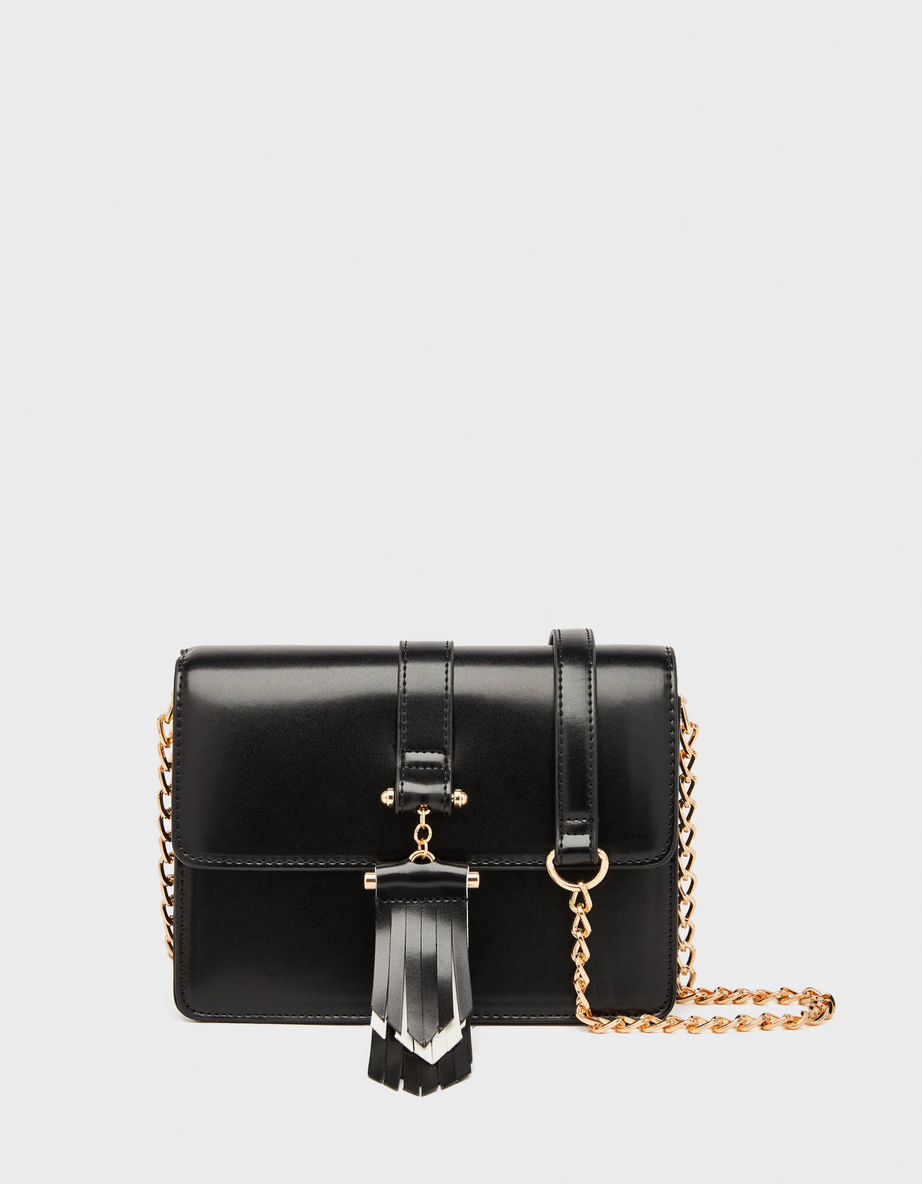 Bolso bandolera con flecos - null - Bershka España - Islas Canarias