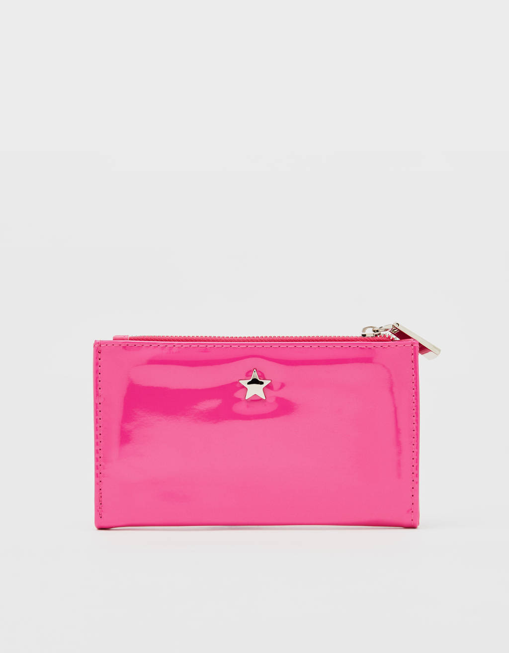 Monedero de charol - null - Bershka Dominican Republic