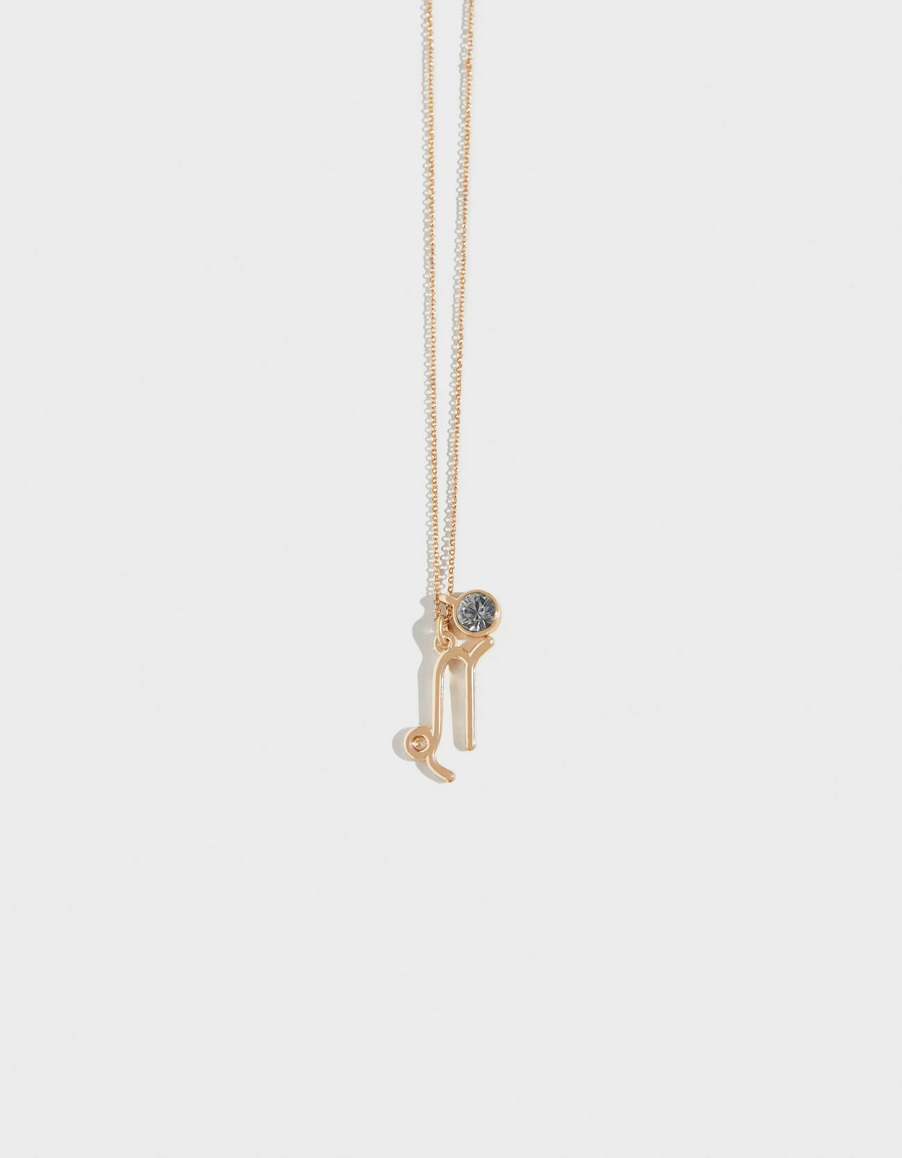Capricorn star sign necklace - null 