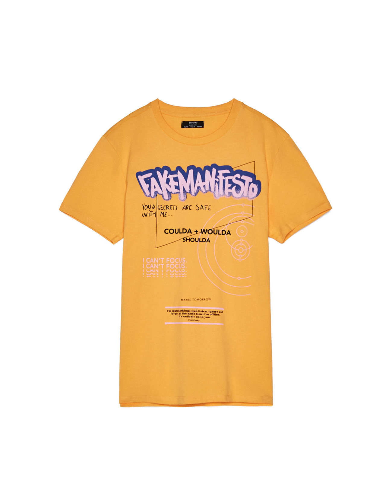 Bershka Baskılı t-shirt 4 Bershka Baskılı t-shirt 5