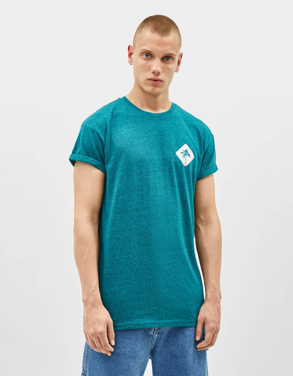 camisetas bershka hombre 2019