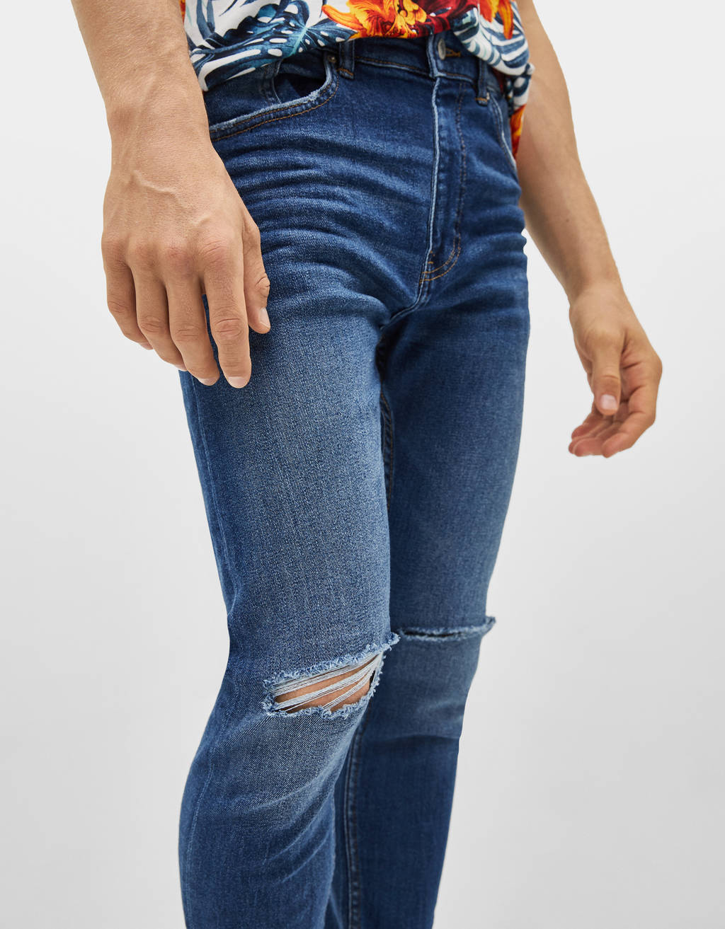 Carrot fit jeans - null - Bershka 