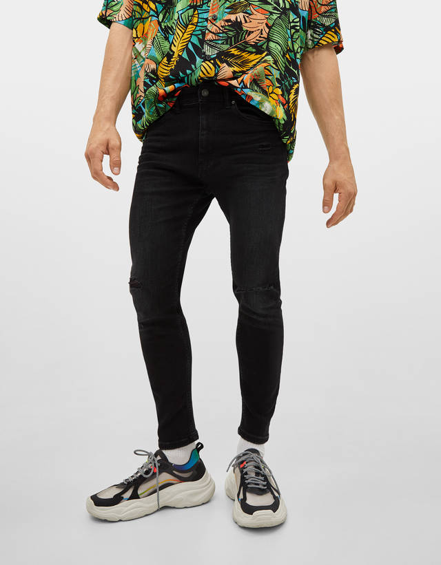 Carrot fit jeans - null - Bershka 