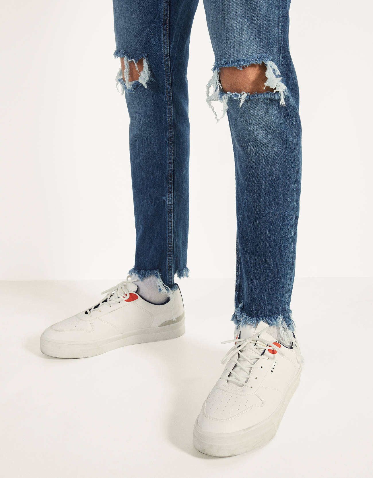 Bershka Yırtıklı Skinny Fit jean 2 Bershka Yırtıklı Skinny Fit jean 3
