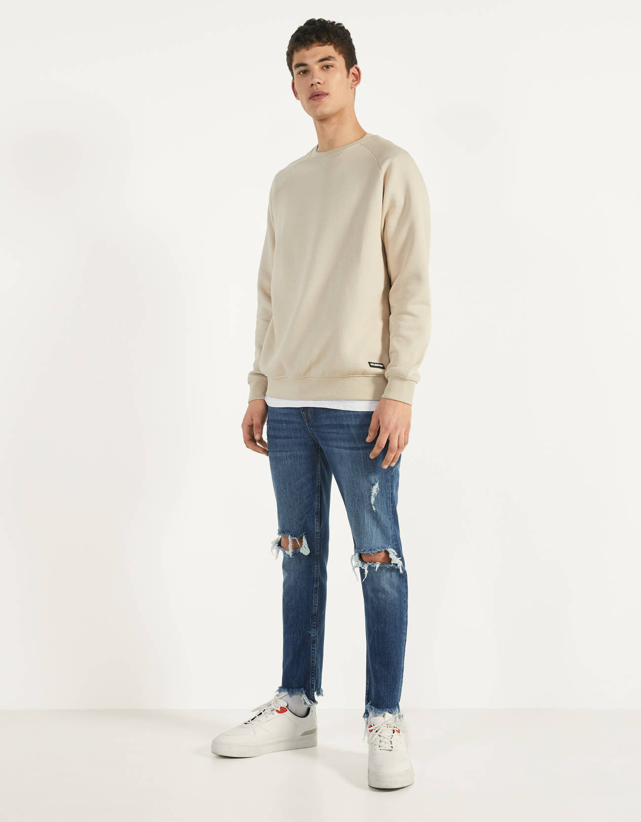 Bershka Yırtıklı Skinny Fit jean 4 Bershka Yırtıklı Skinny Fit jean 5