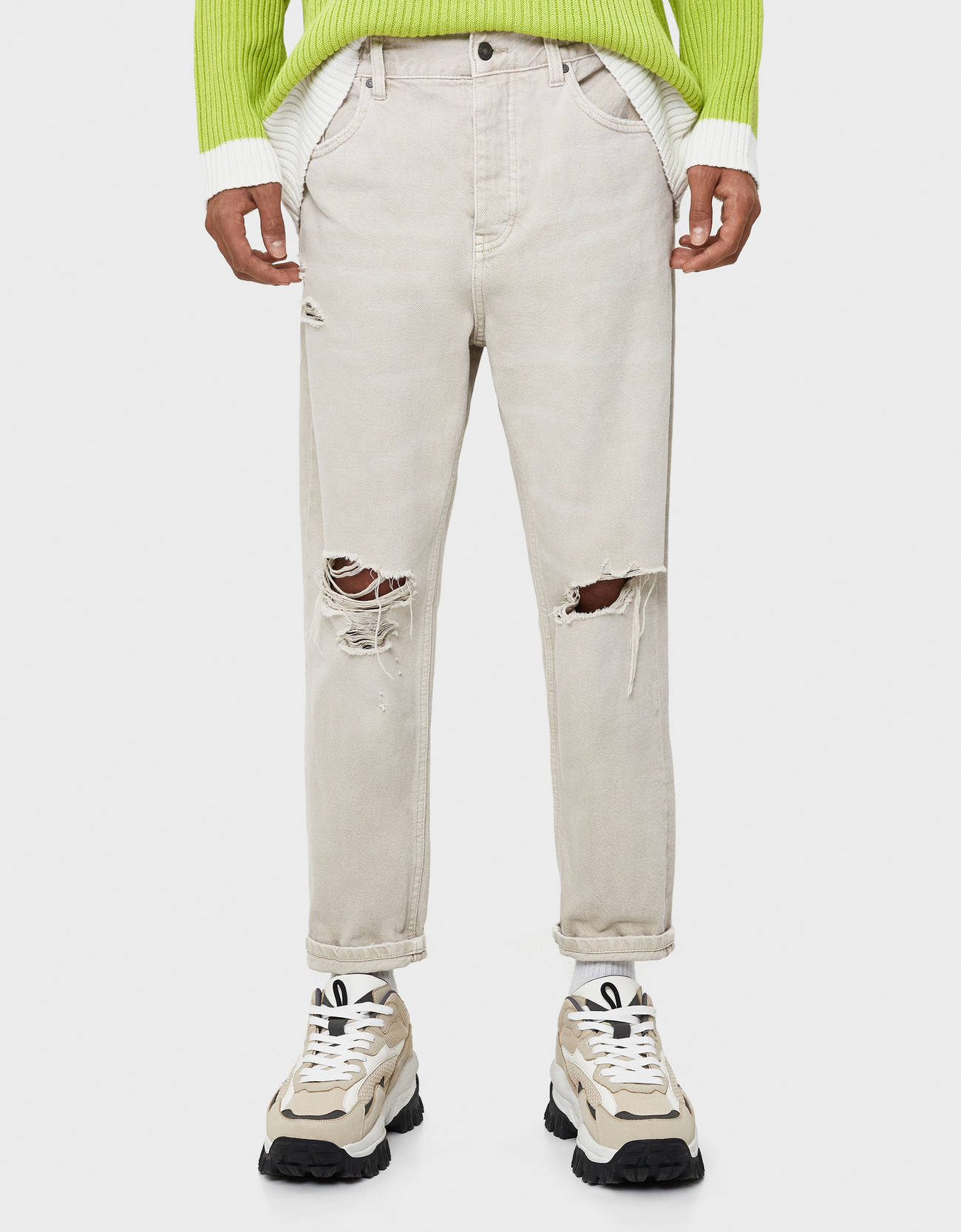 Bershka Bol kesim pantolon 4 Bershka Bol kesim pantolon 5