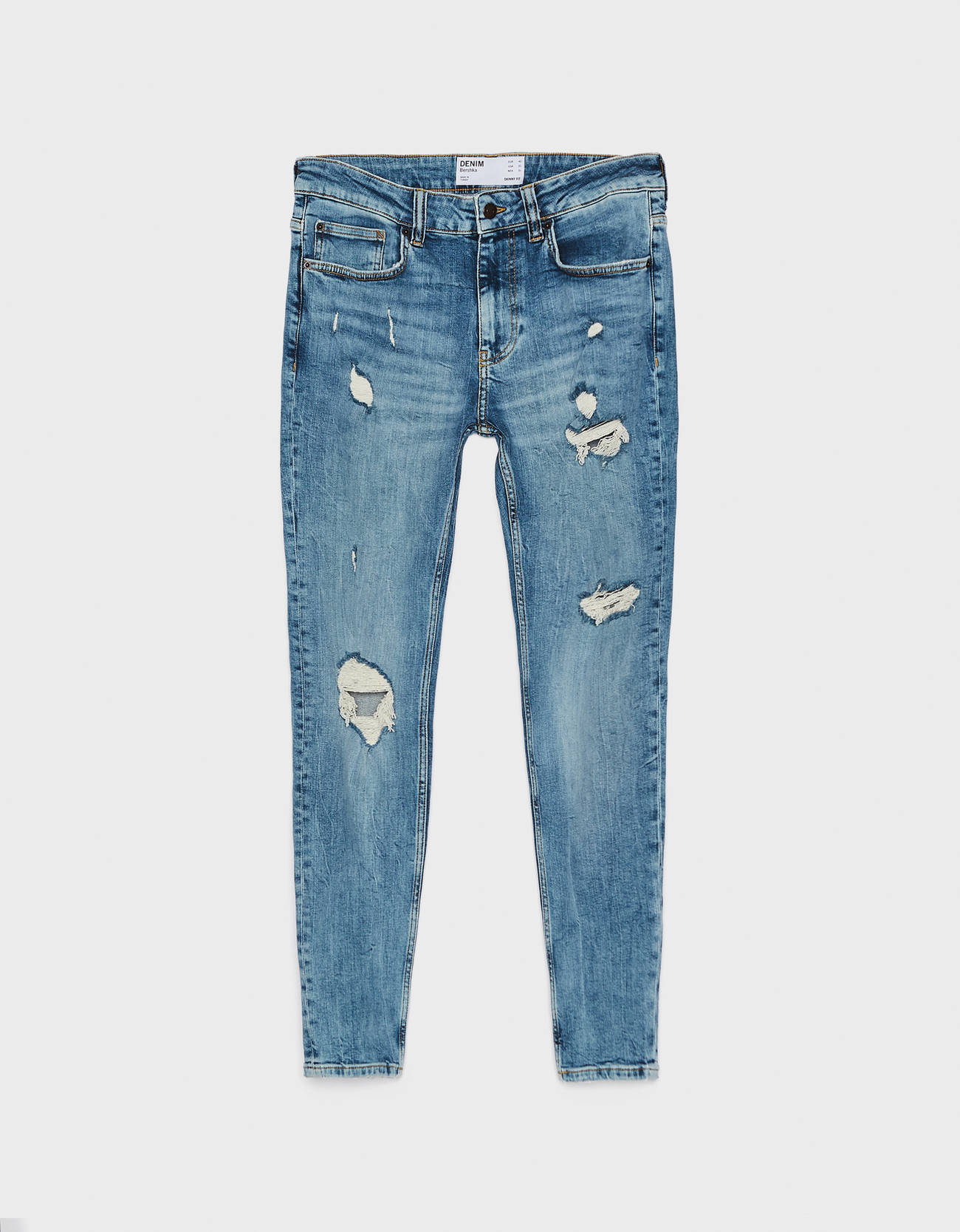 Bershka Yırtıklı Skinny Fit jean 6 Bershka Yırtıklı Skinny Fit jean 7