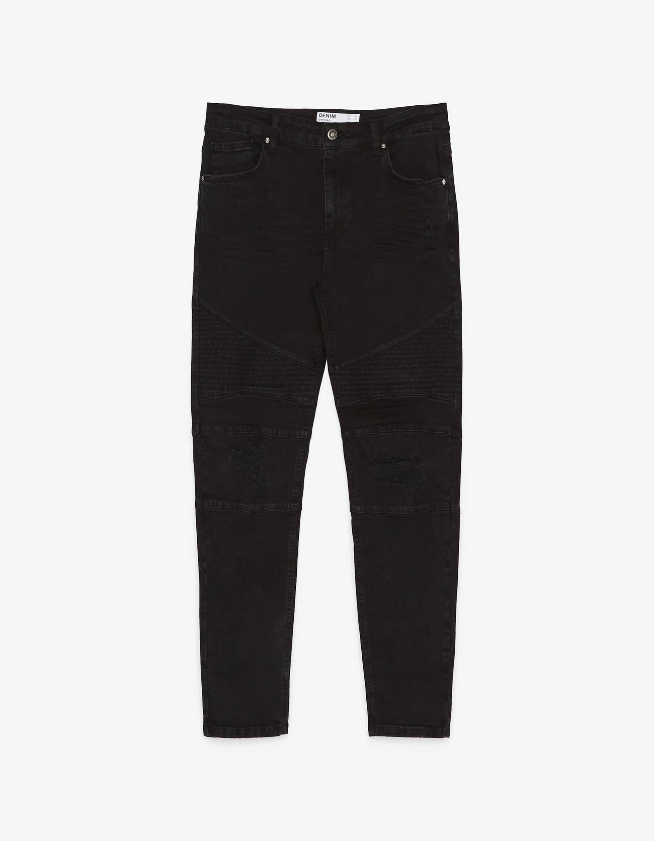 Bershka Fermuarlı biker jean 6 Bershka Fermuarlı biker jean 7