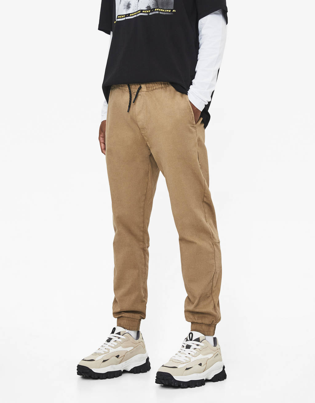 bershka slim jogger fit