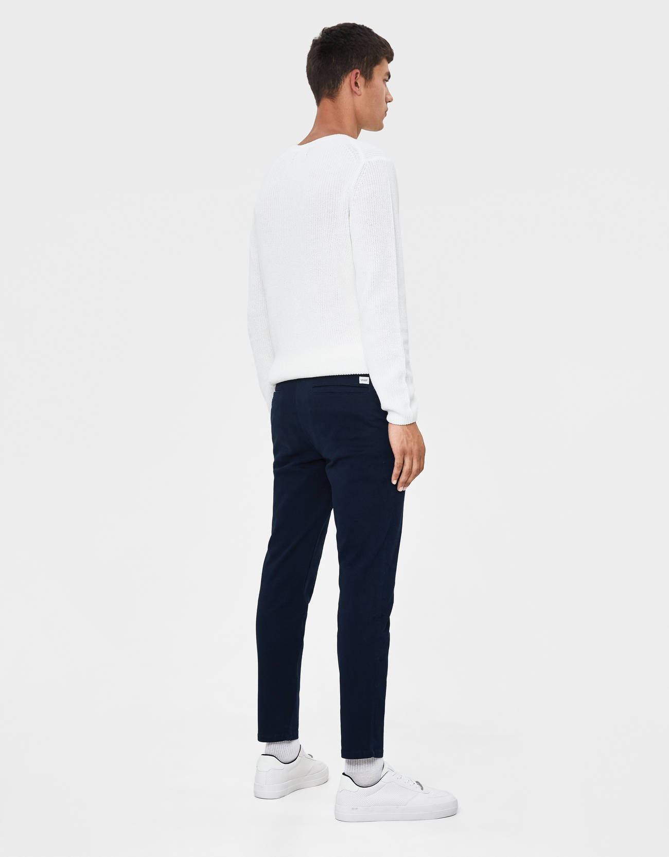 Bershka Slim fit chino pantolon 0 Bershka Slim fit chino pantolon 1