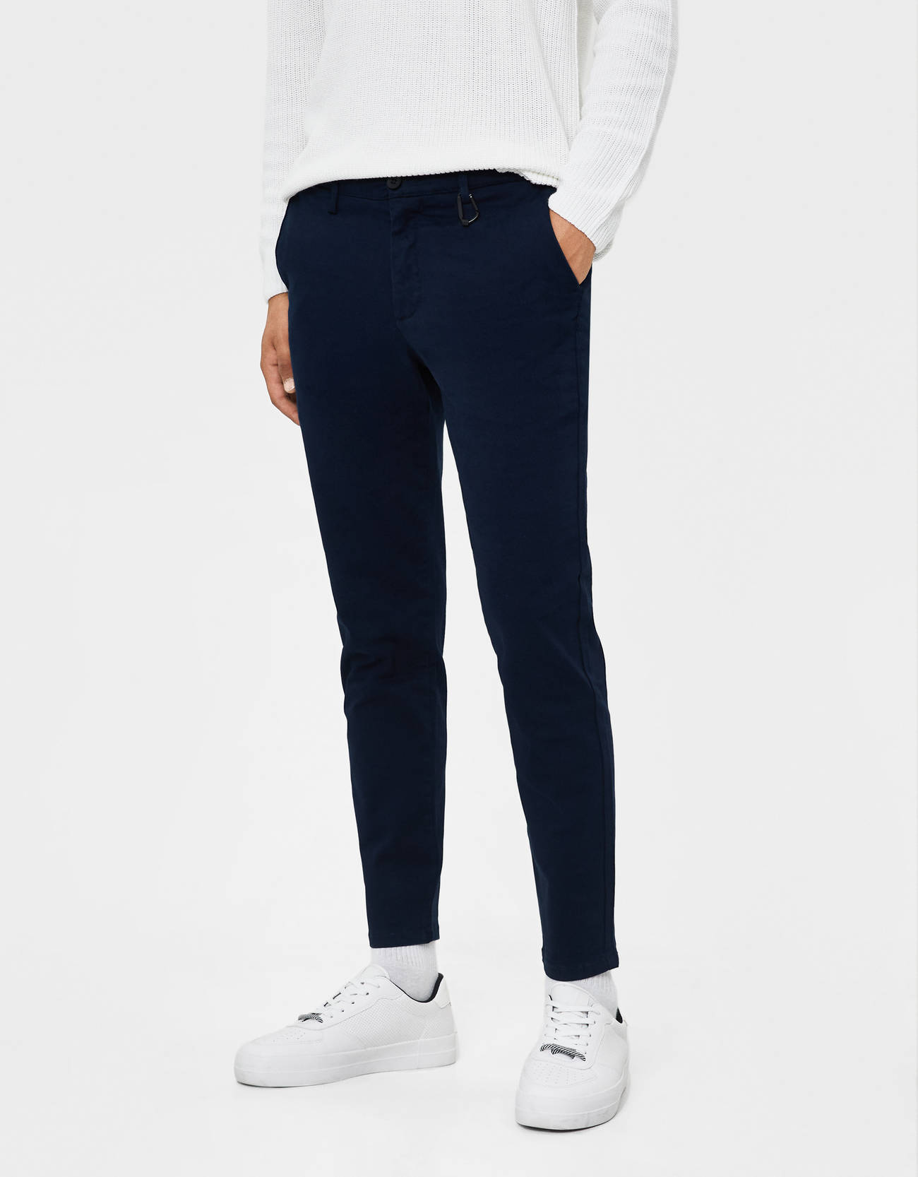 Bershka Slim fit chino pantolon 4 Bershka Slim fit chino pantolon 5