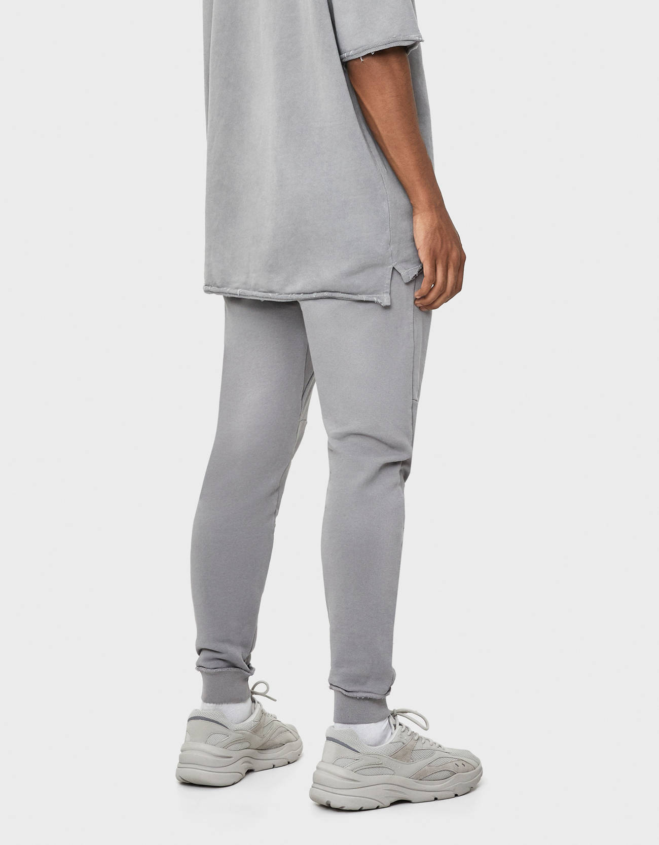 bershka grey sweatpants