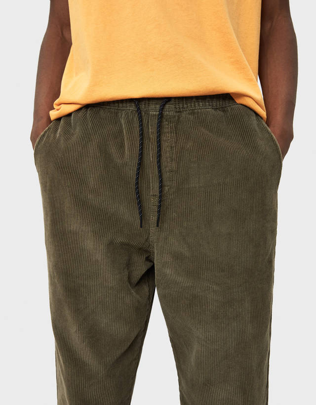 corduroy joggers