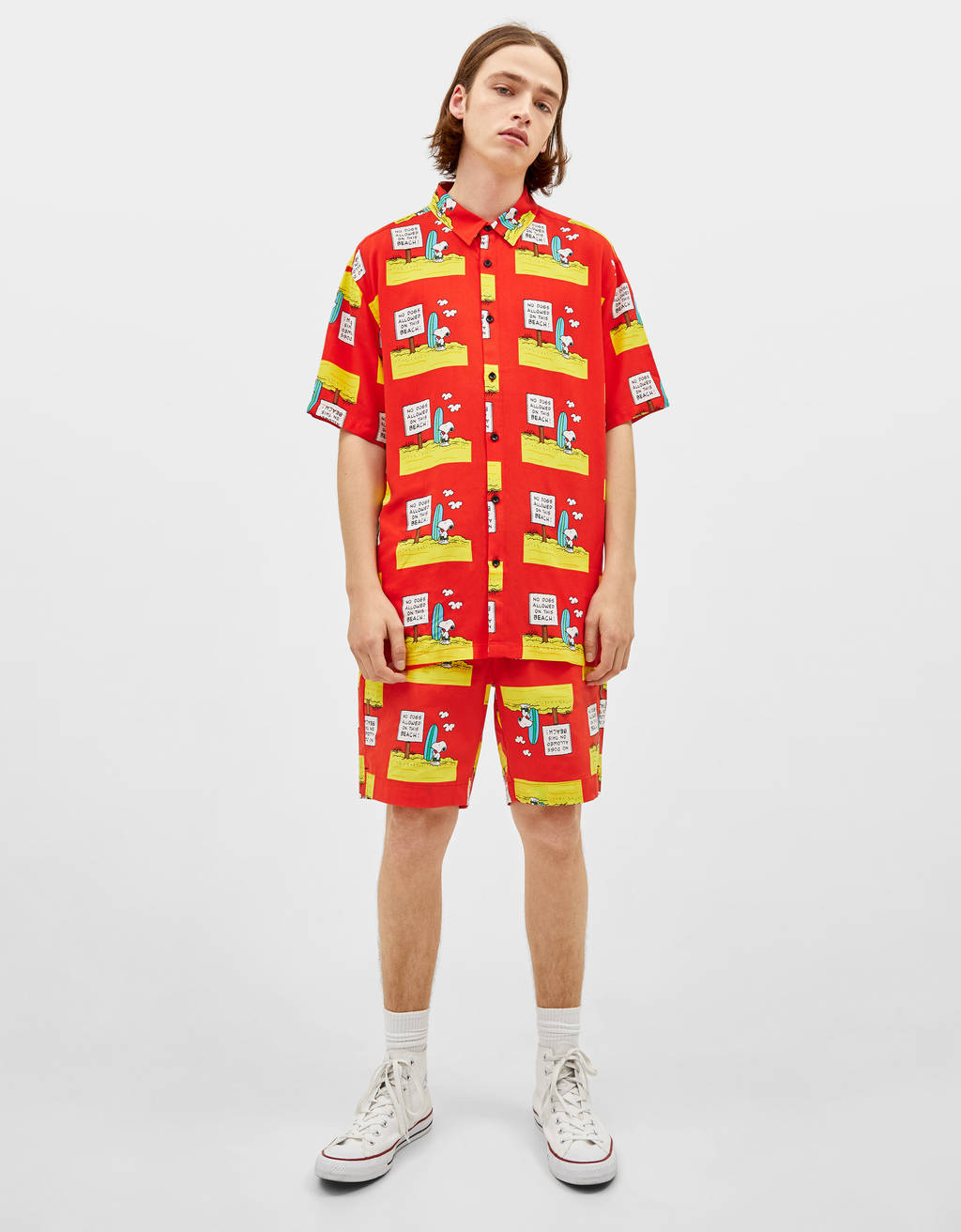 Camisa con estampado Snoopy - Shorts - España - Islas Canarias