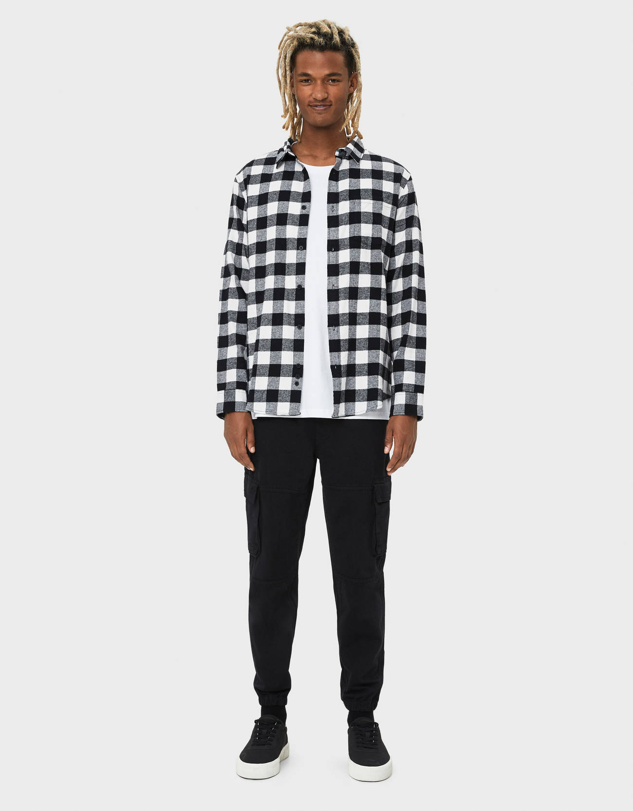 Bershka Desenli gömlek 4 Bershka Desenli gömlek 5