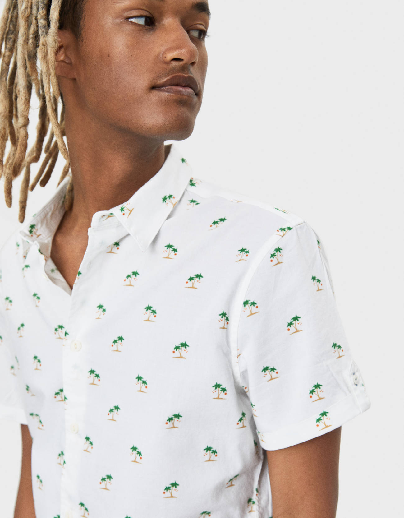 Bershka Desenli gömlek 6 Bershka Desenli gömlek 7