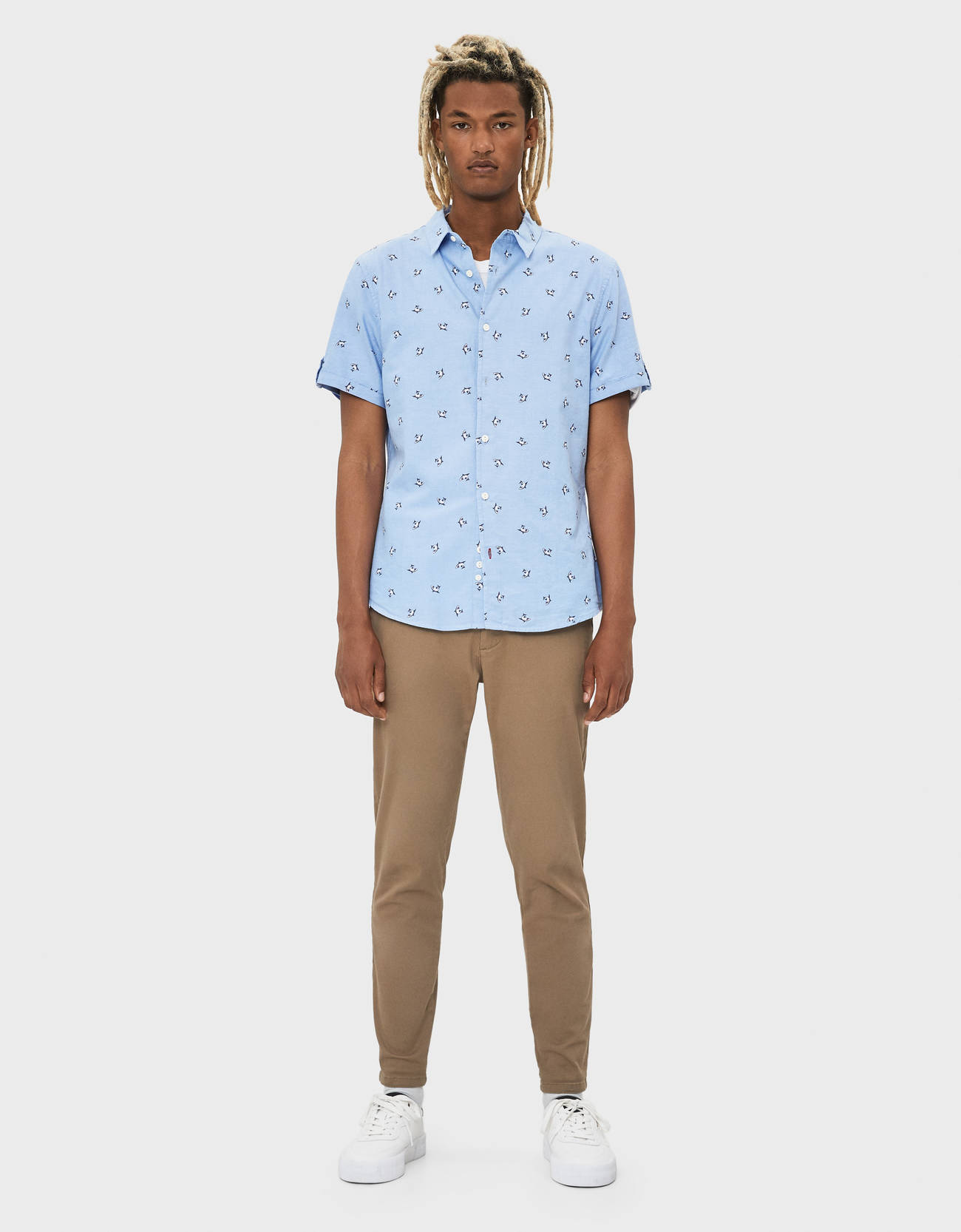 Bershka Desenli gömlek 6 Bershka Desenli gömlek 7