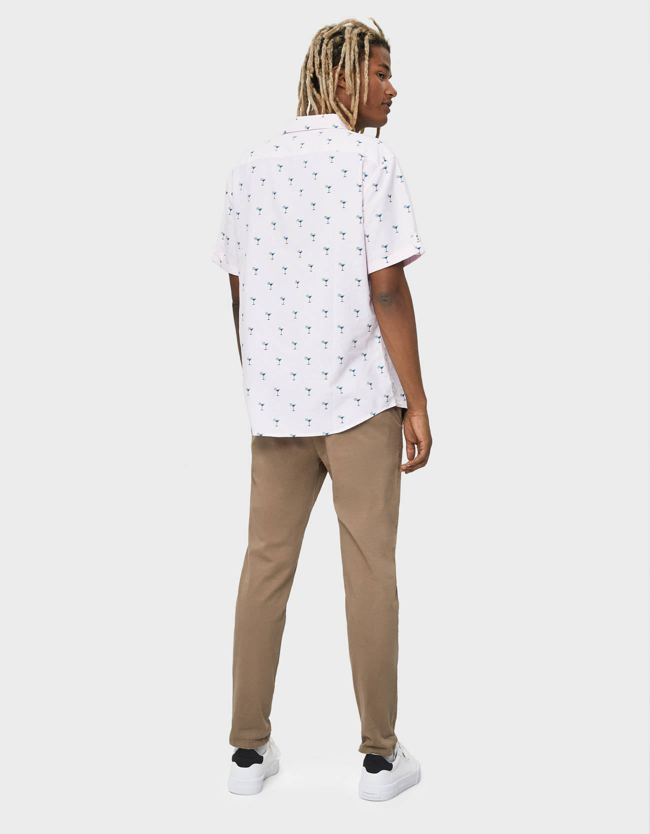 Bershka Desenli gömlek 4 Bershka Desenli gömlek 5