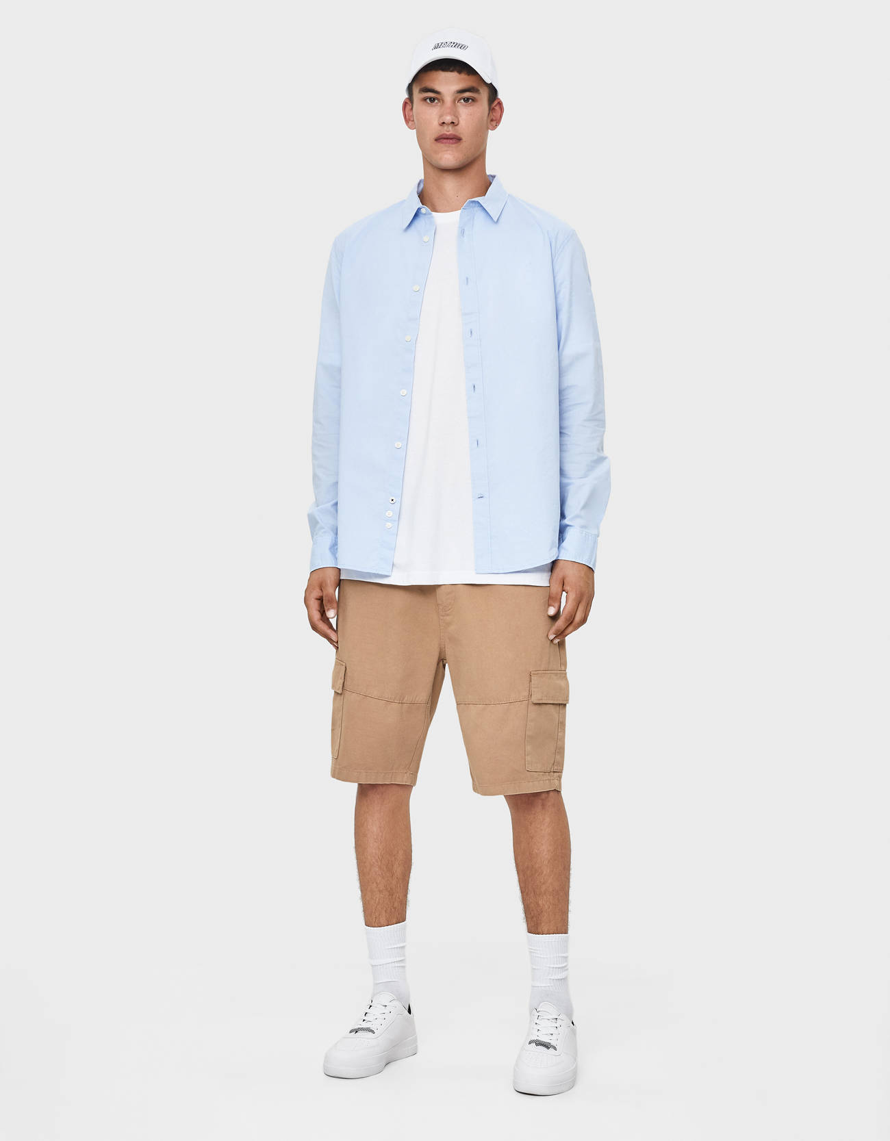 Bershka Poplin gömlek 4 Bershka Poplin gömlek 5