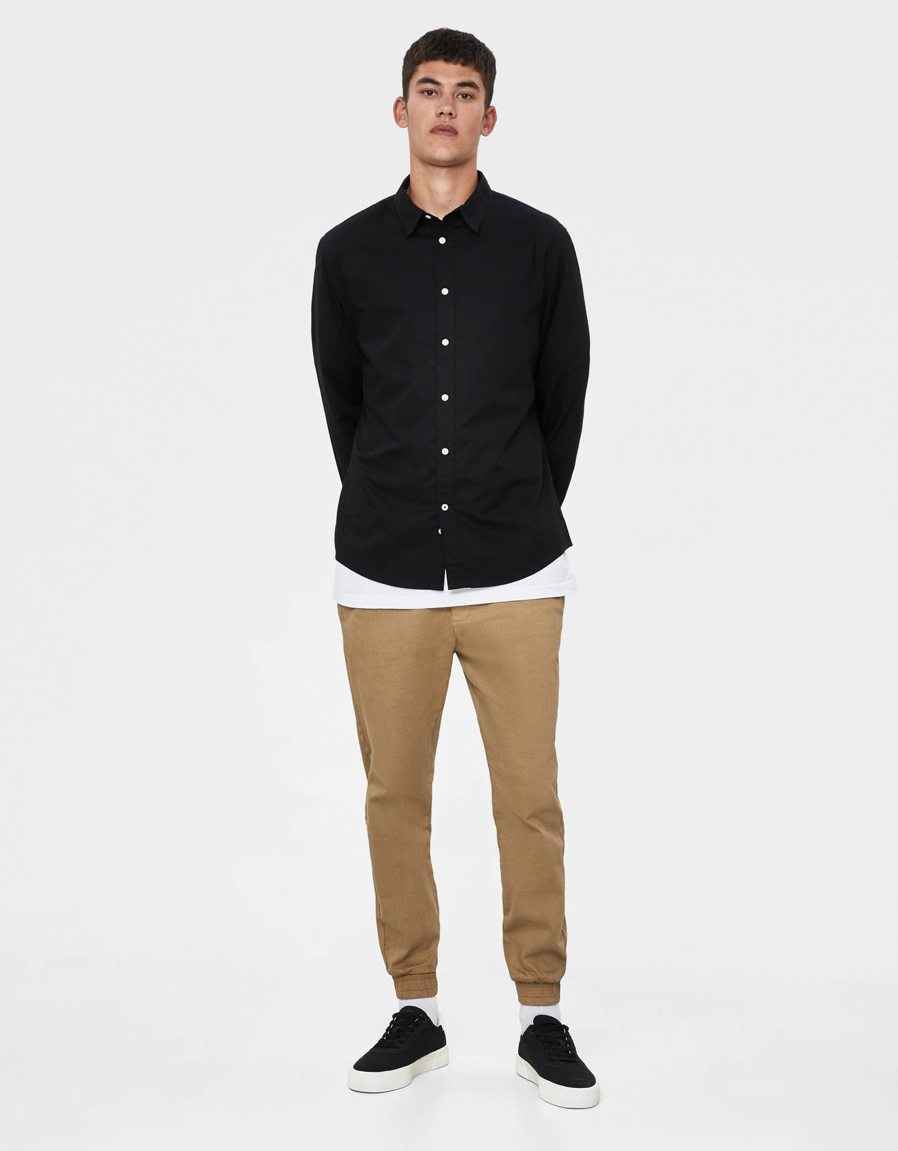 Bershka Poplin gömlek 6 Bershka Poplin gömlek 7