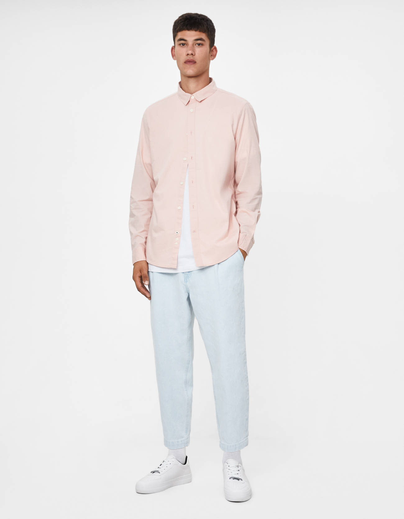 Bershka Poplin gömlek 0 Bershka Poplin gömlek 1