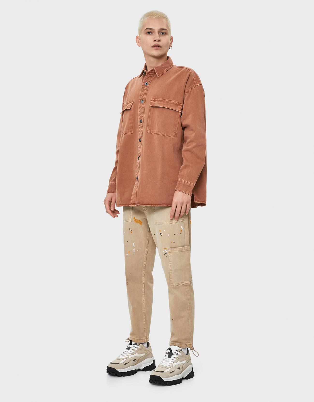 bershka overshirt