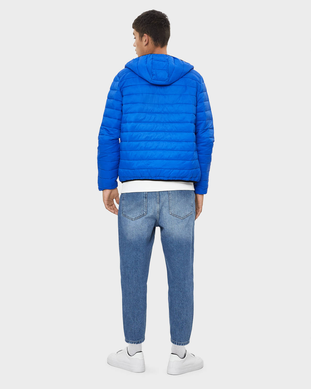 Bershka Kapüşonlu şişme mont 0 Bershka Kapüşonlu şişme mont 1