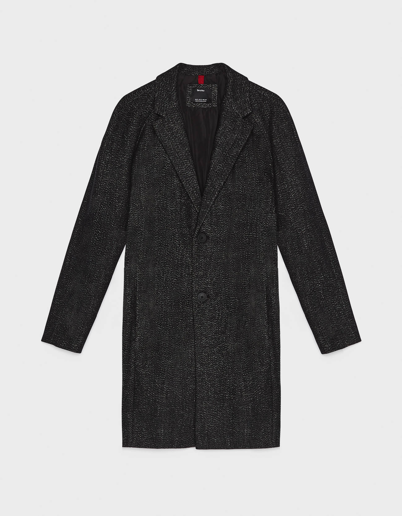 Bershka - Long woolly coat