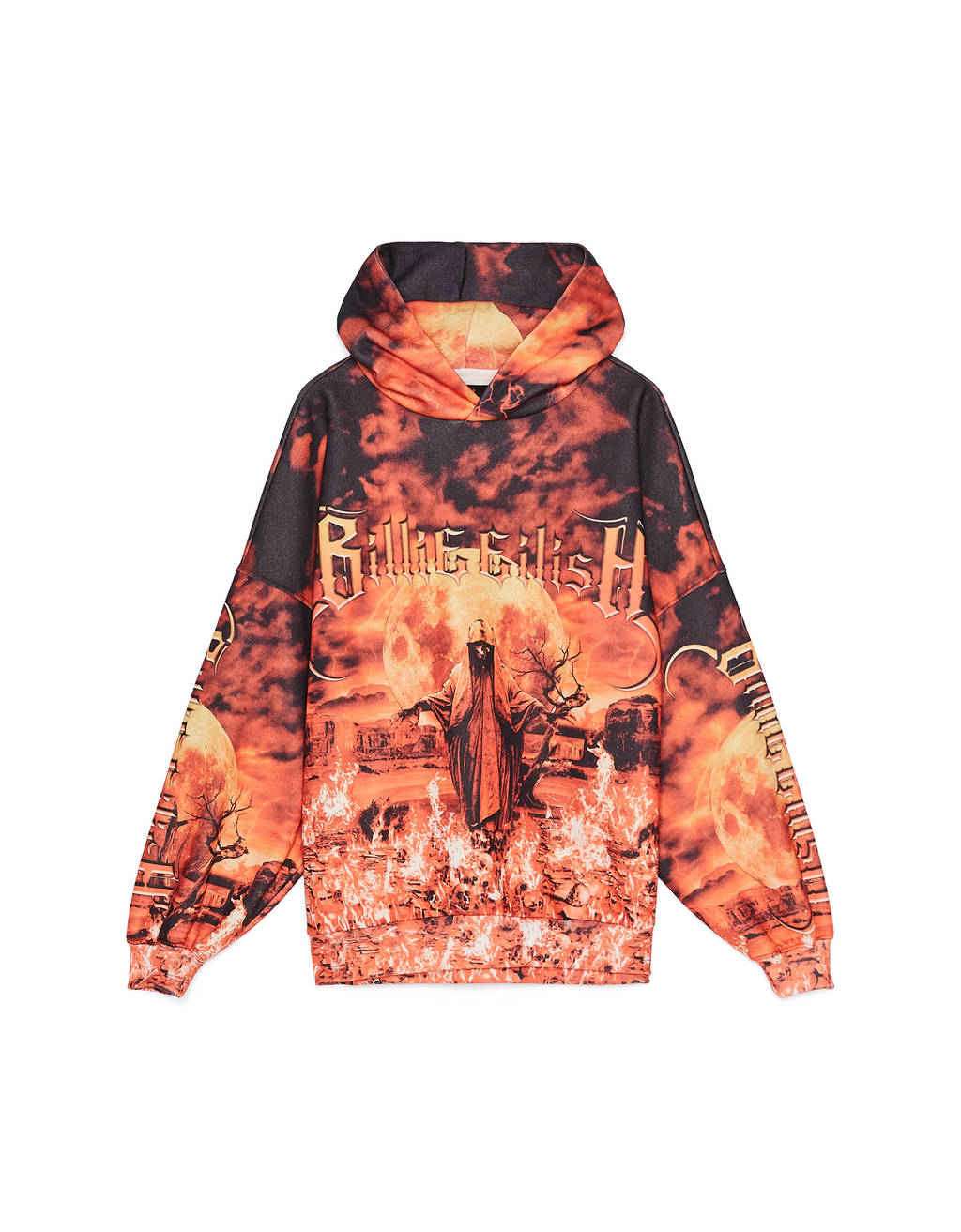 Felpa billie eilish bershka 2025