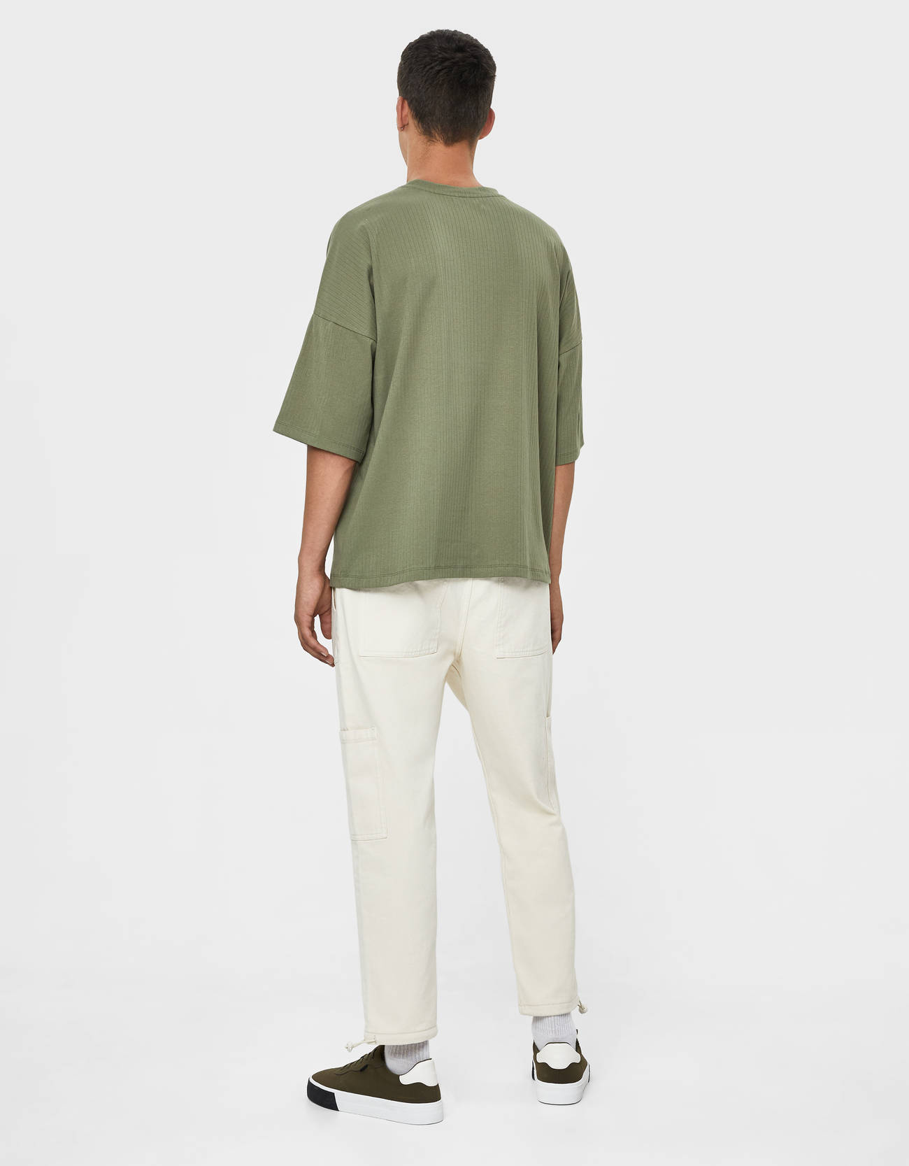 Bershka Fitilli t-shirt 0 Bershka Fitilli t-shirt 1