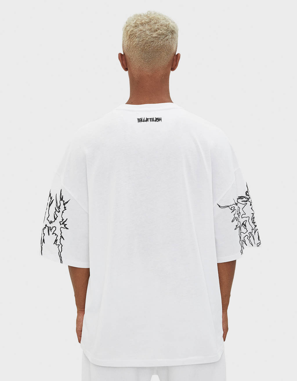 billie eilish x bershka t shirt