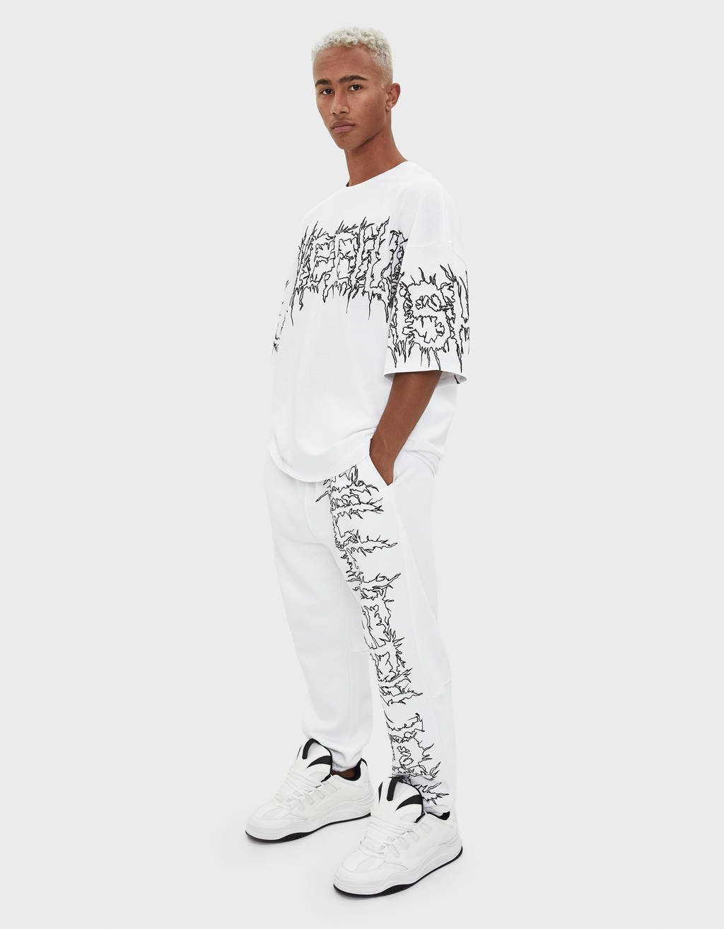 billie eilish x bershka t shirt