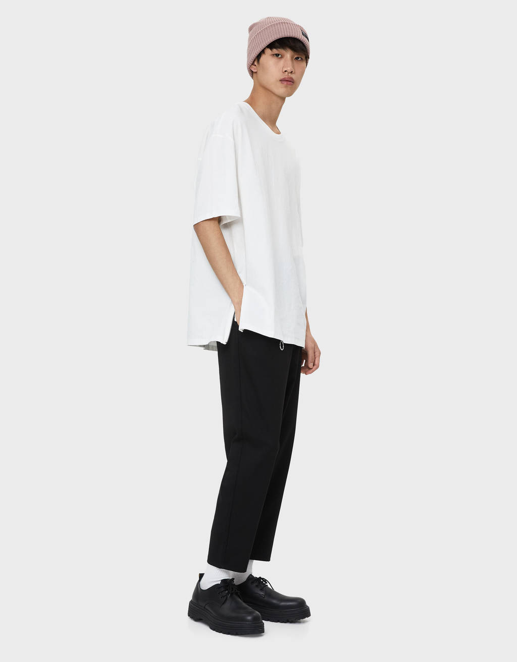 Round Neck T Shirt T Shirts Bershka Ireland
