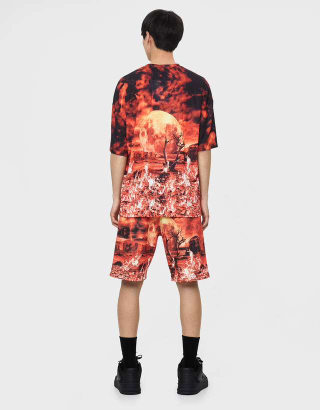 billie eilish x bershka t shirt