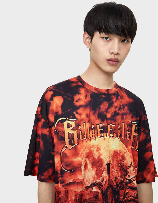 Billie Eilish x Bershka T-shirt - T 
