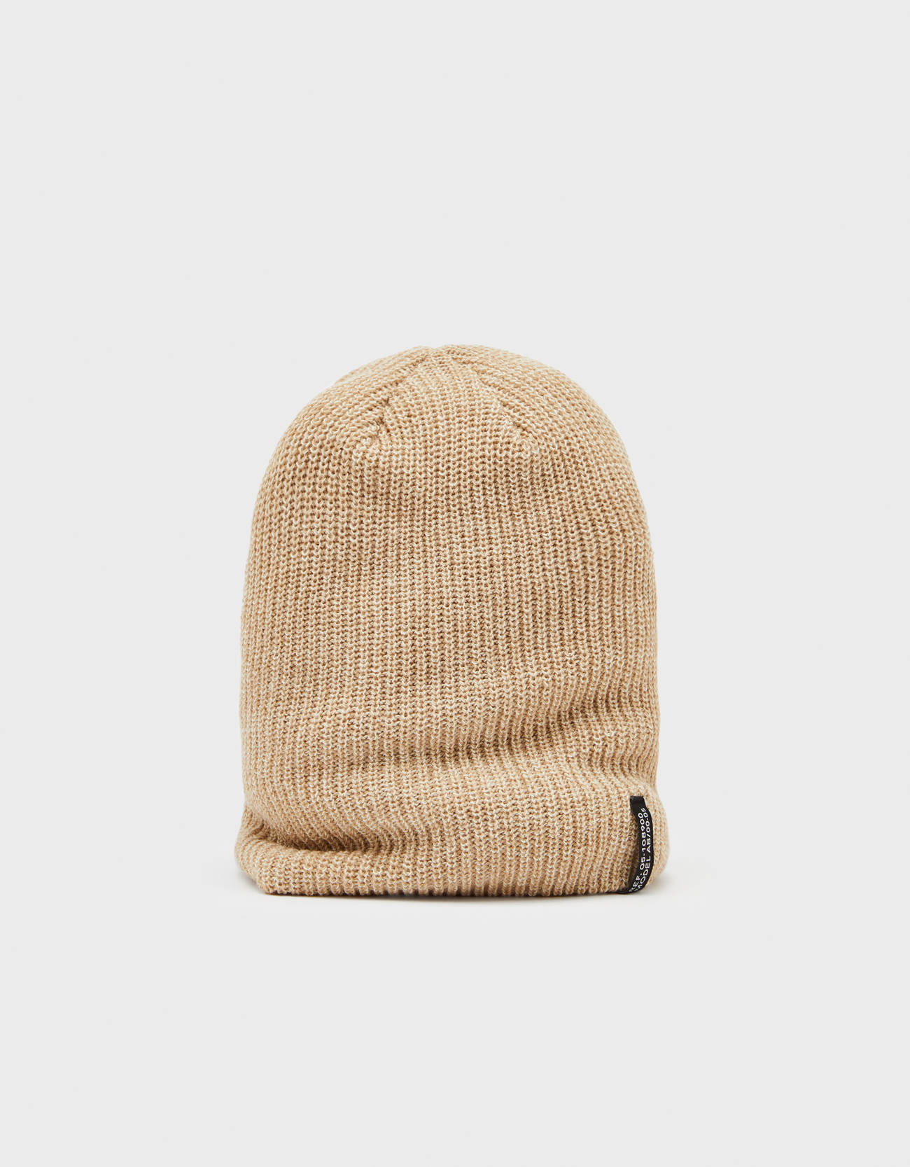 Ribbed beanie - null - Bershka Philippines