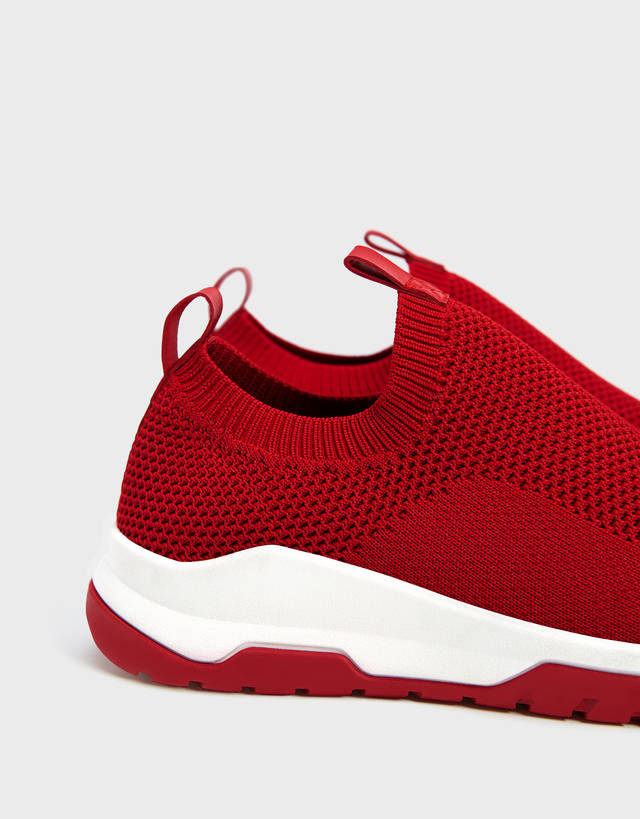 Mesh Sock Style Trainers Shoes Bershka Switzerland