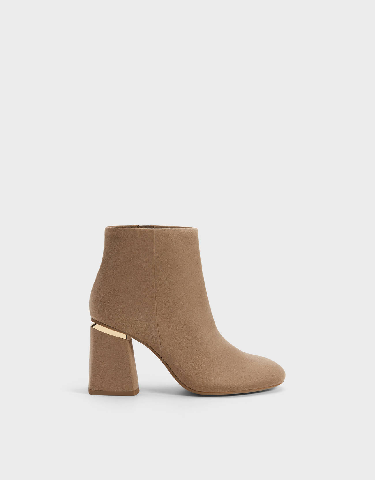 bershka heeled boots
