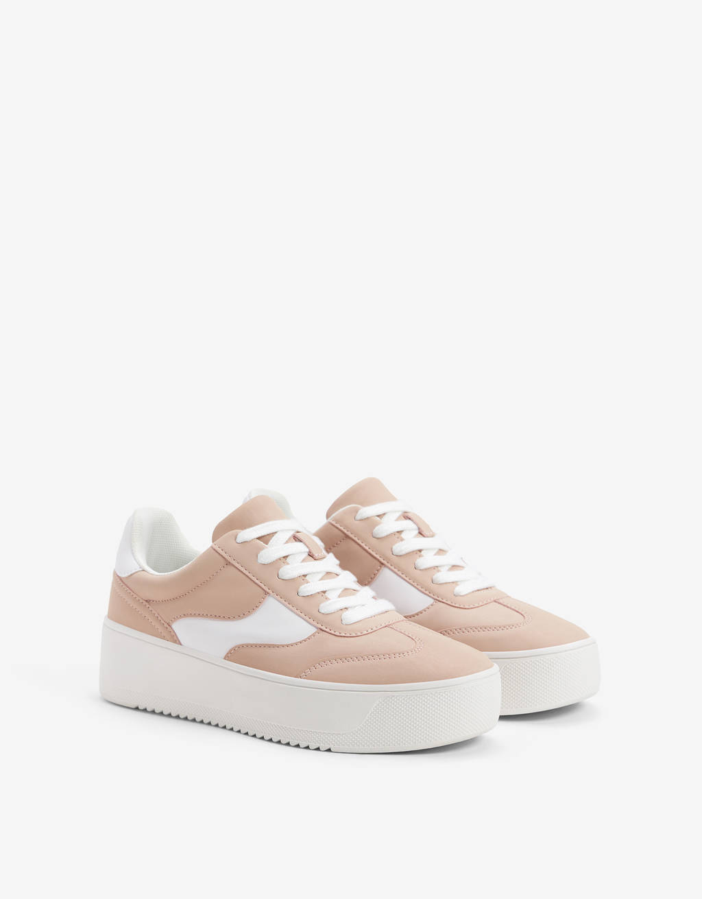 tenis bershka plataforma precio