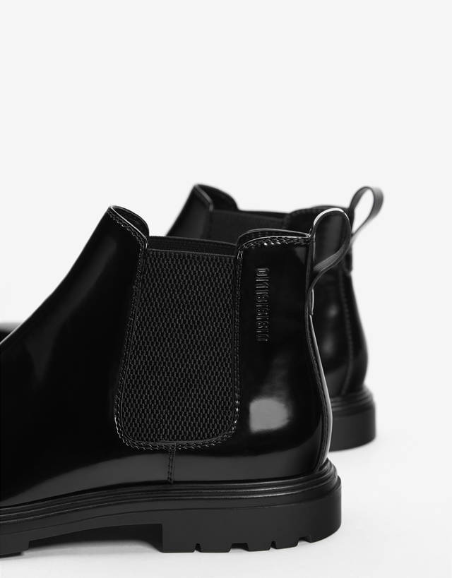 botines de vestir hombre