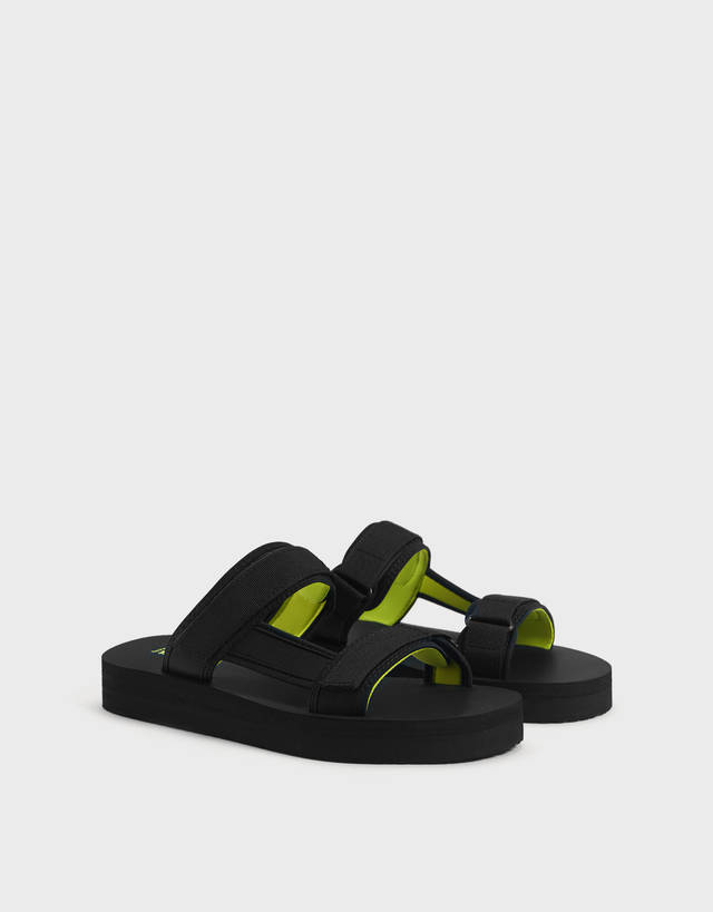 tech strappy sandals