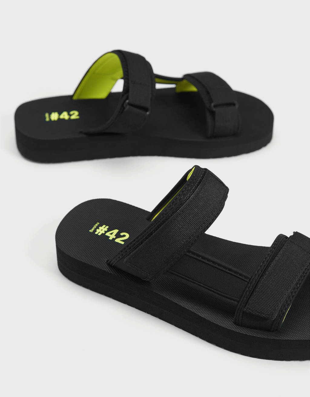 tech strappy sandals