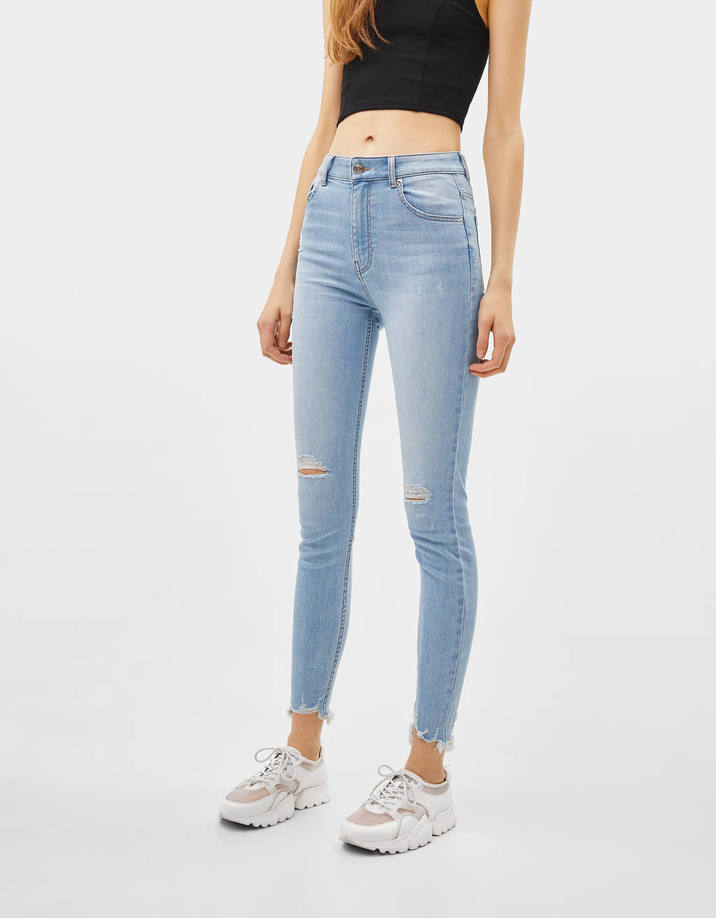 Jeans pour femme - Printemps-??t?� 2019 | Bershka