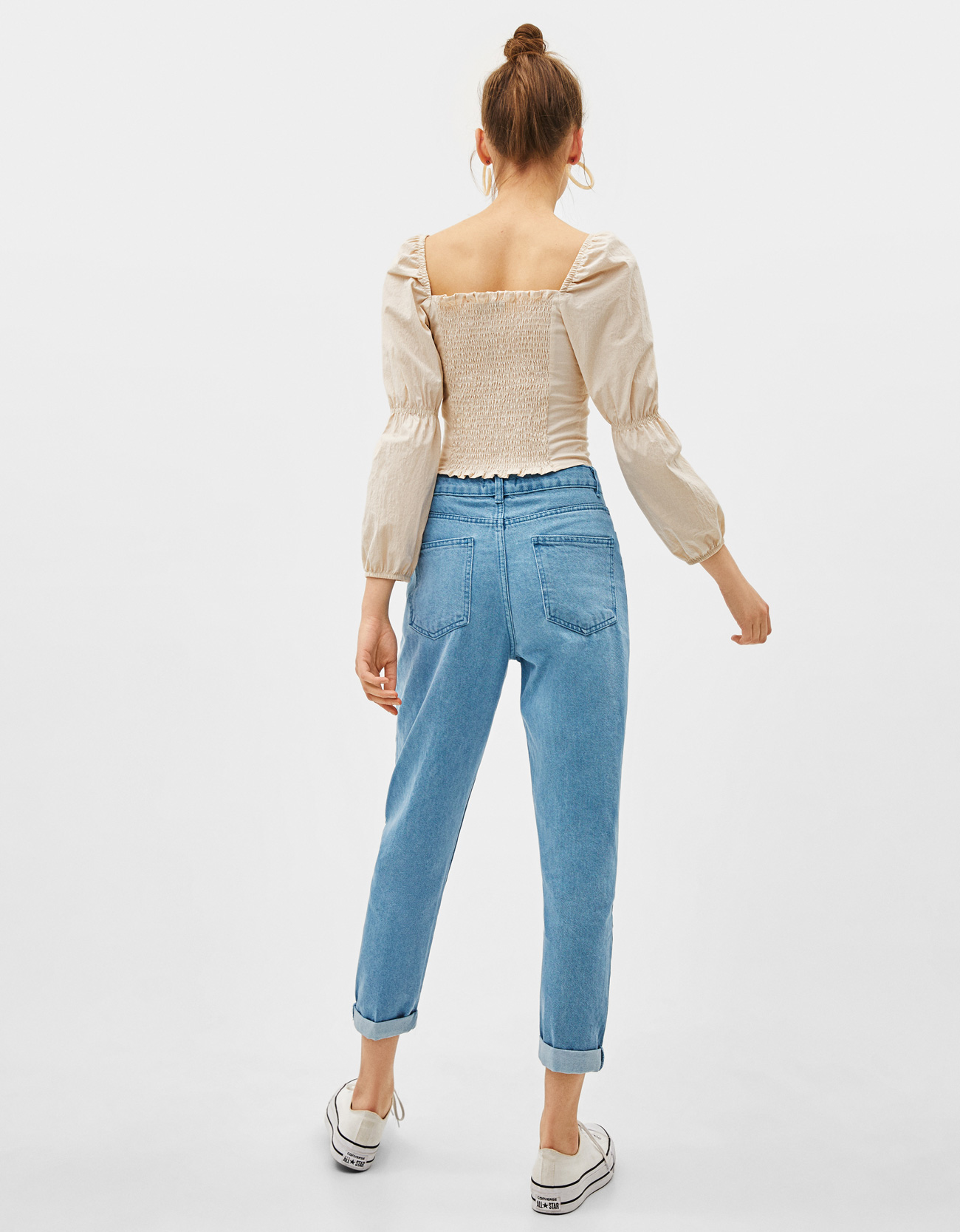 mom fit trousers