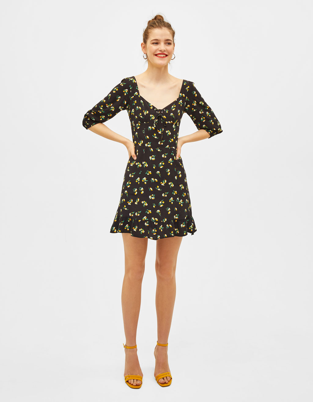 Bershka sales vestito fiori