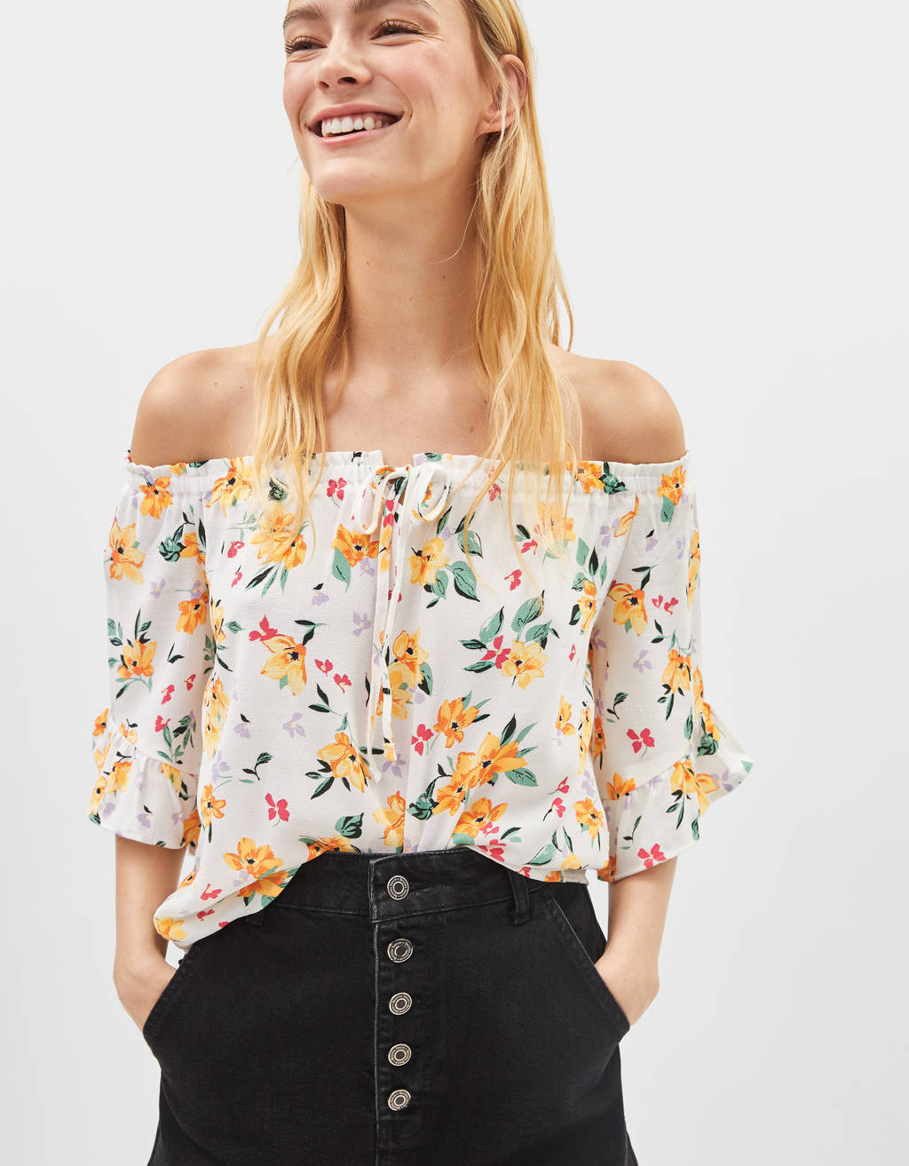 blusas bershka 2019