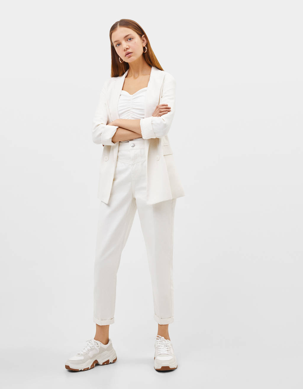 Double breasted blazer