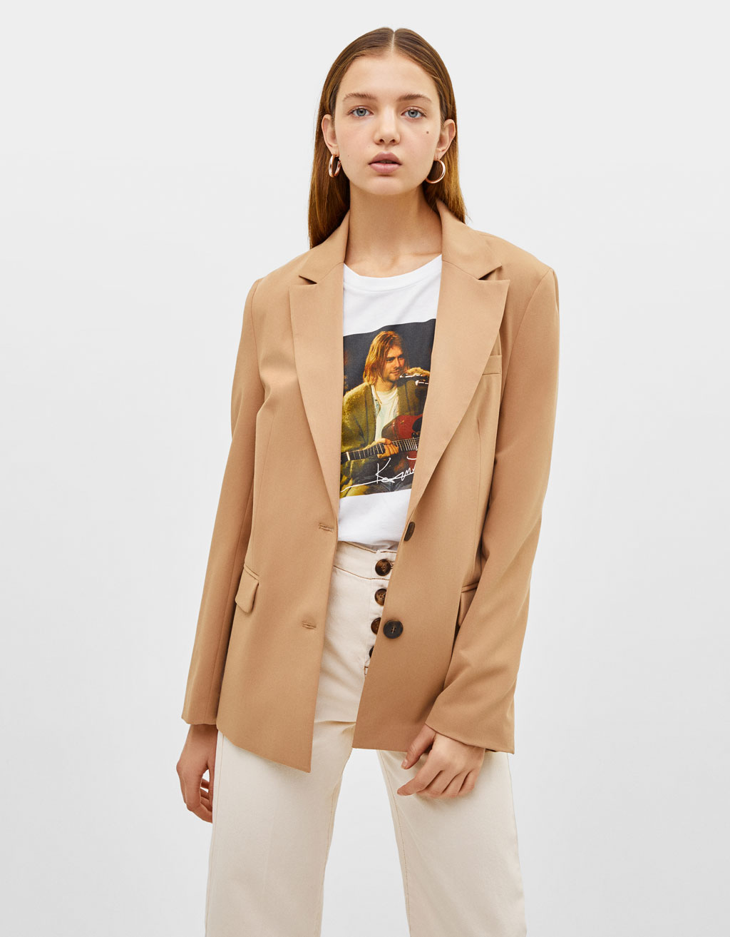 blazer beige