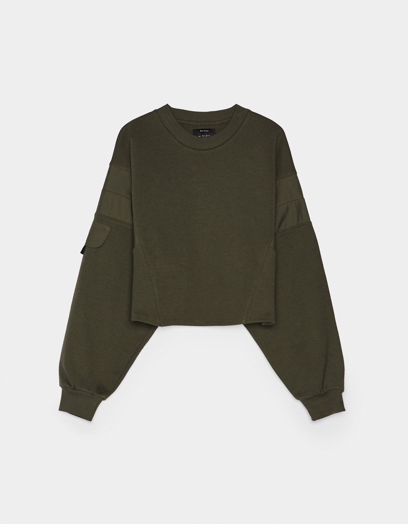 bershka yellow sweatshirt