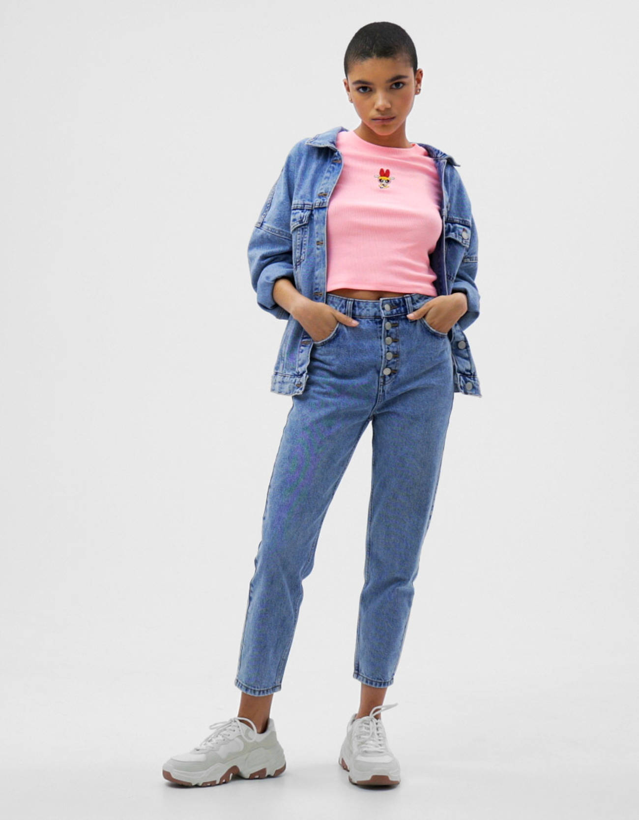 powerpuff shirt bershka